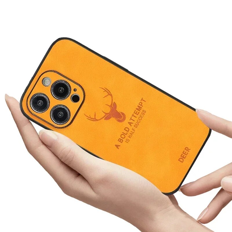 Leather iPhone Case - Protective, Stylish Cover for Work, Travel & Daily Use