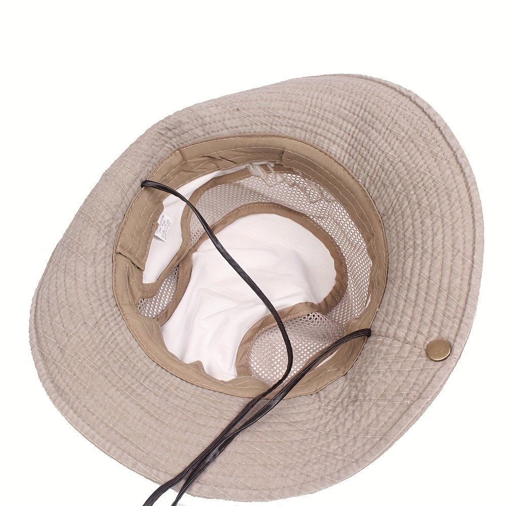 Lightweight Outdoor Hat - Panama Style, Comfortable & Breathable for Summer