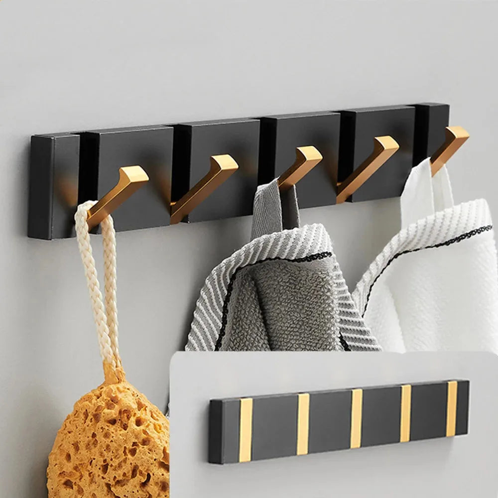 Luxury Foldable Wall Hook – Minimalist, Space-Saving & Elegant Home Design