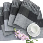 Luxury Washable Placemats – Heat-Resistant & Stylish for Dining Table Use