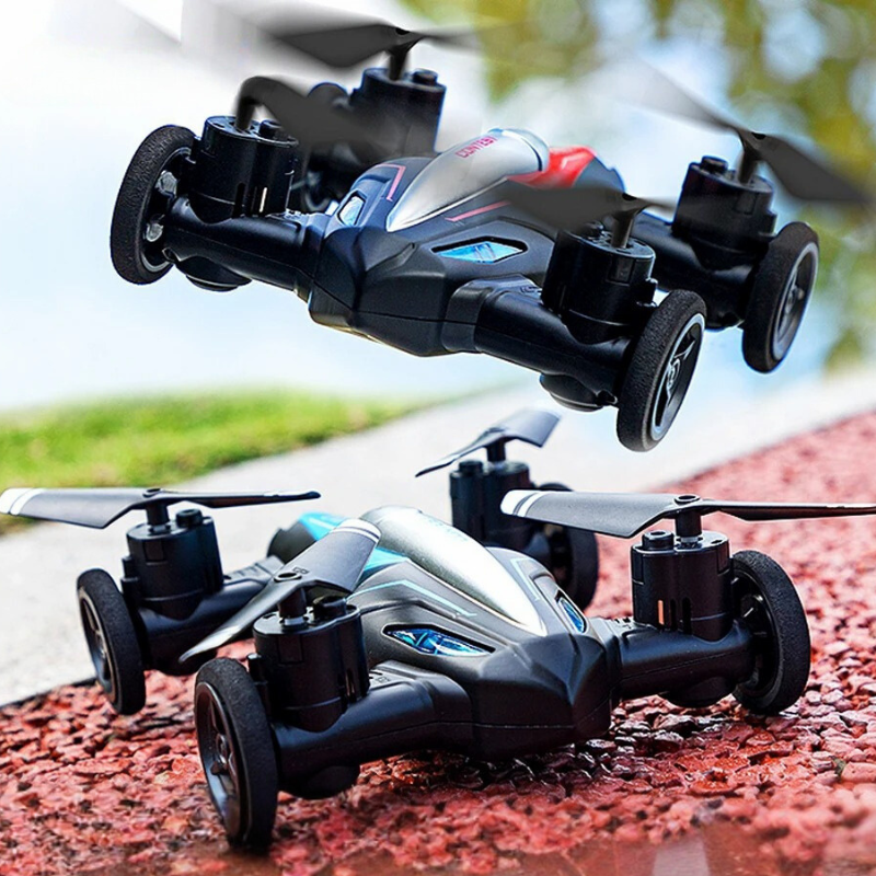 Mini Drone Airplane – Dual-Mode Remote Control Vehicle Toy for Exciting Aerial & Ground Play-SkyRacer - Drohne und Rennwagen in Einem-Unique Casa-Unique Casa