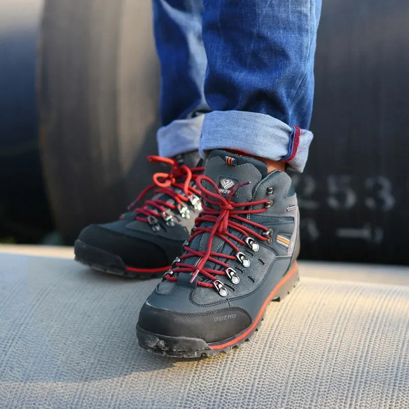 Men’s Robust Trail Shoes - Shock-Absorbing Support for Rugged Outdoor Use-Trail Shoes-Unique Casa-Unique Casa