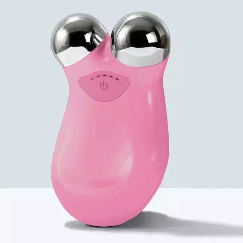 Facial Roller For Relaxing Massage And Skin Rejuvenation-Roller Massager-Unique Casa-Pink-1 Micro Roller-Unique Casa