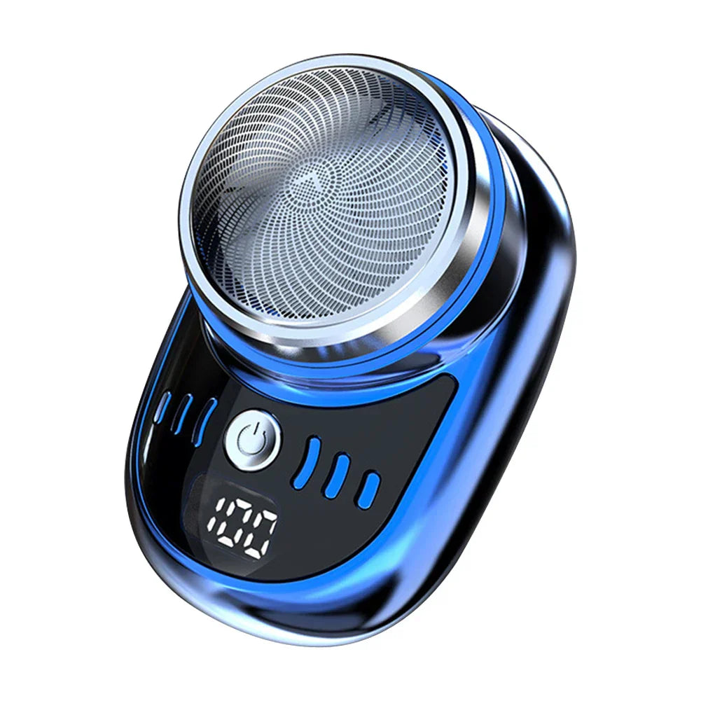 Mini Electric Razor - Portable USB-Rechargeable Shaver for Travel & Daily Grooming