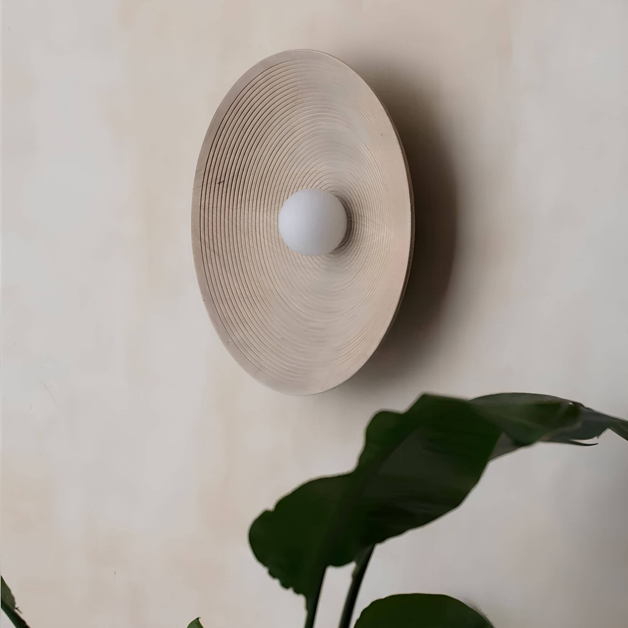 Minimalist Bamboo Wall Sconce Lighting – Eco-Friendly Wall Lamp for Home 1