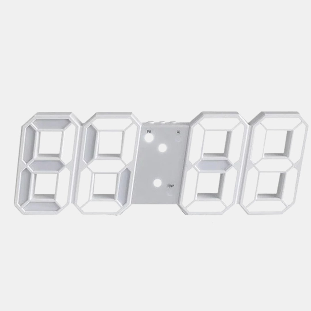 Modern 3D LED Digital Wall Clock – Stylish Timepiece for Home or Office 1