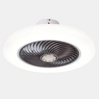 Modern Ceiling Fan with Dimmable LED Light - Quiet Remote Control for Living Room 0
