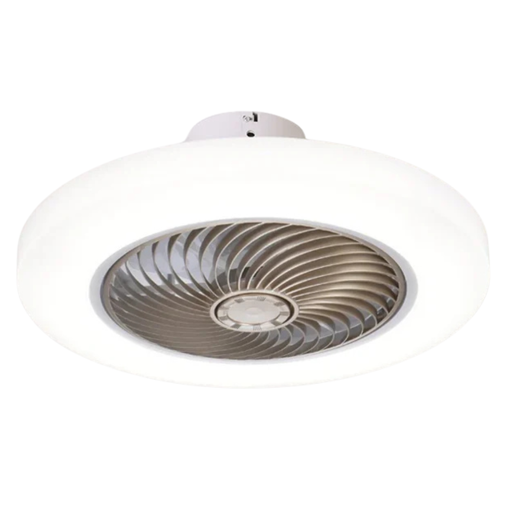 Modern Ceiling Fan with Dimmable LED Light - Quiet Remote Control for Living Room 3