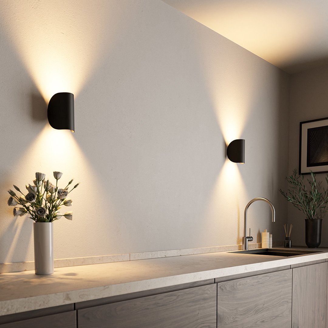 Modern LED Wall Sconce – Adjustable Up Down Wall Lamp for Indoor Spaces 1