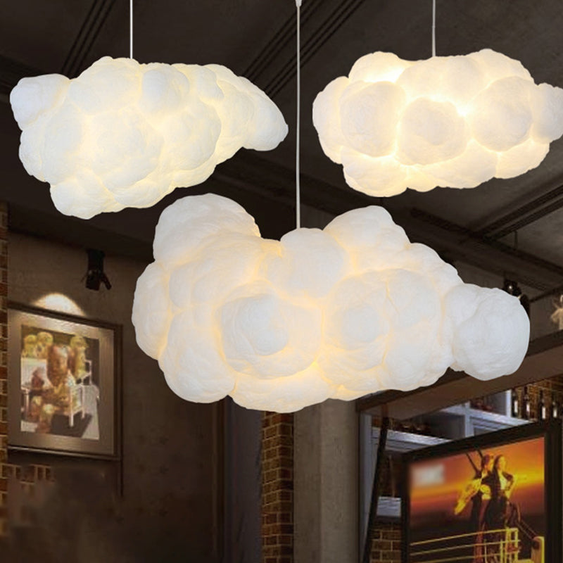 Modern White Hanging Lamp – Adjustable Pendant Light for Bedroom Ambiance 3