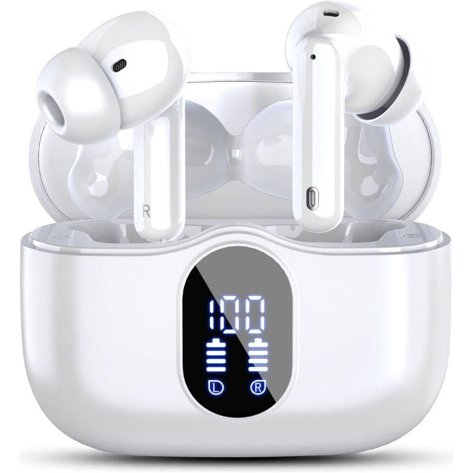 Multifunctional Wireless Earbuds - A90 Pro Bluetooth 5.3 with 36-Hour Playtime & LED Display