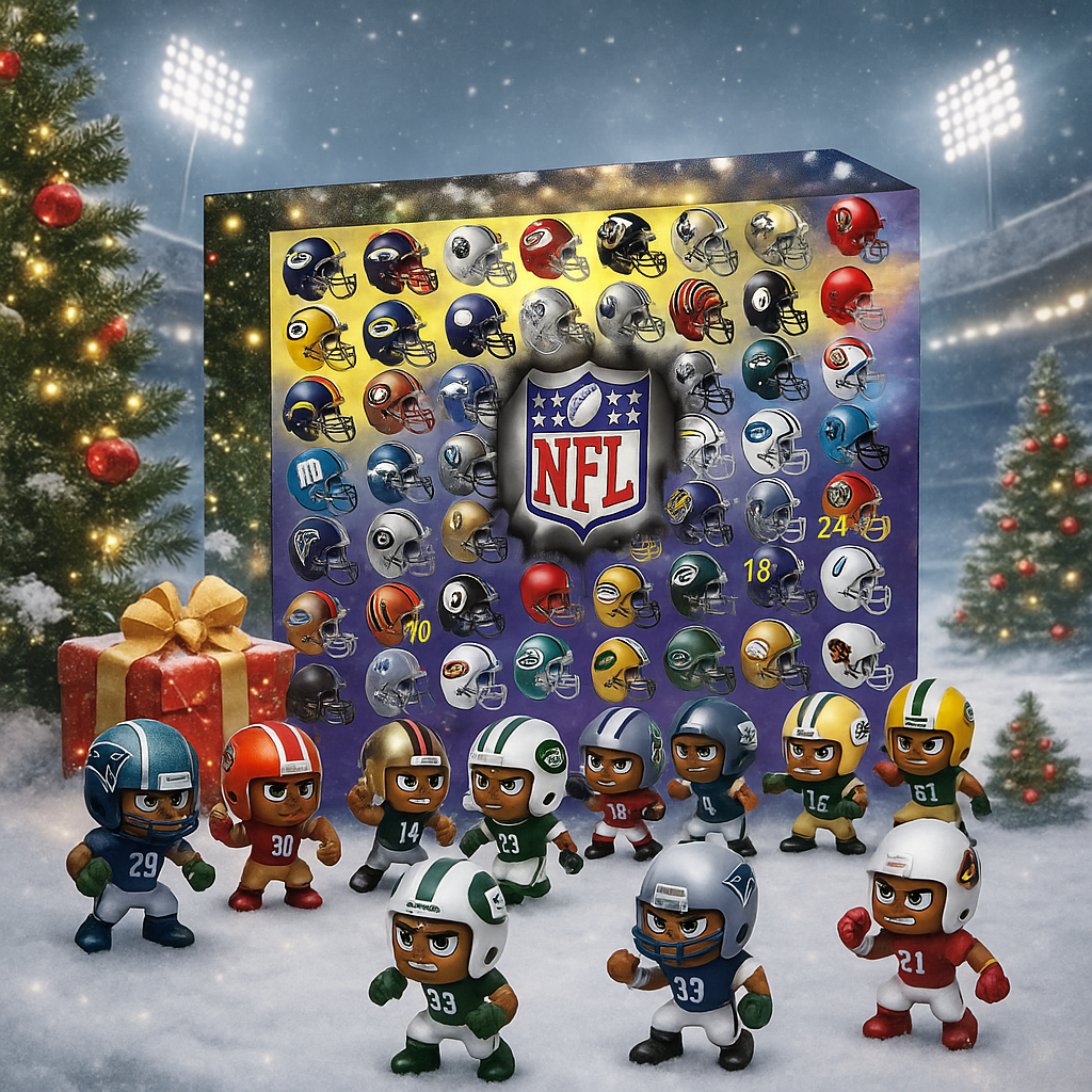 NFL Fan Advent Calendar - Daily Team-Themed Treats for Game Day Excitement-Advent Calendars-Unique Casa-Unique Casa