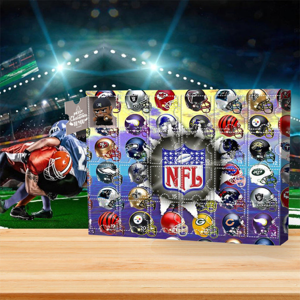 NFL Fan Advent Calendar - Daily Team-Themed Treats for Game Day Excitement-Advent Calendars-Unique Casa-Unique Casa