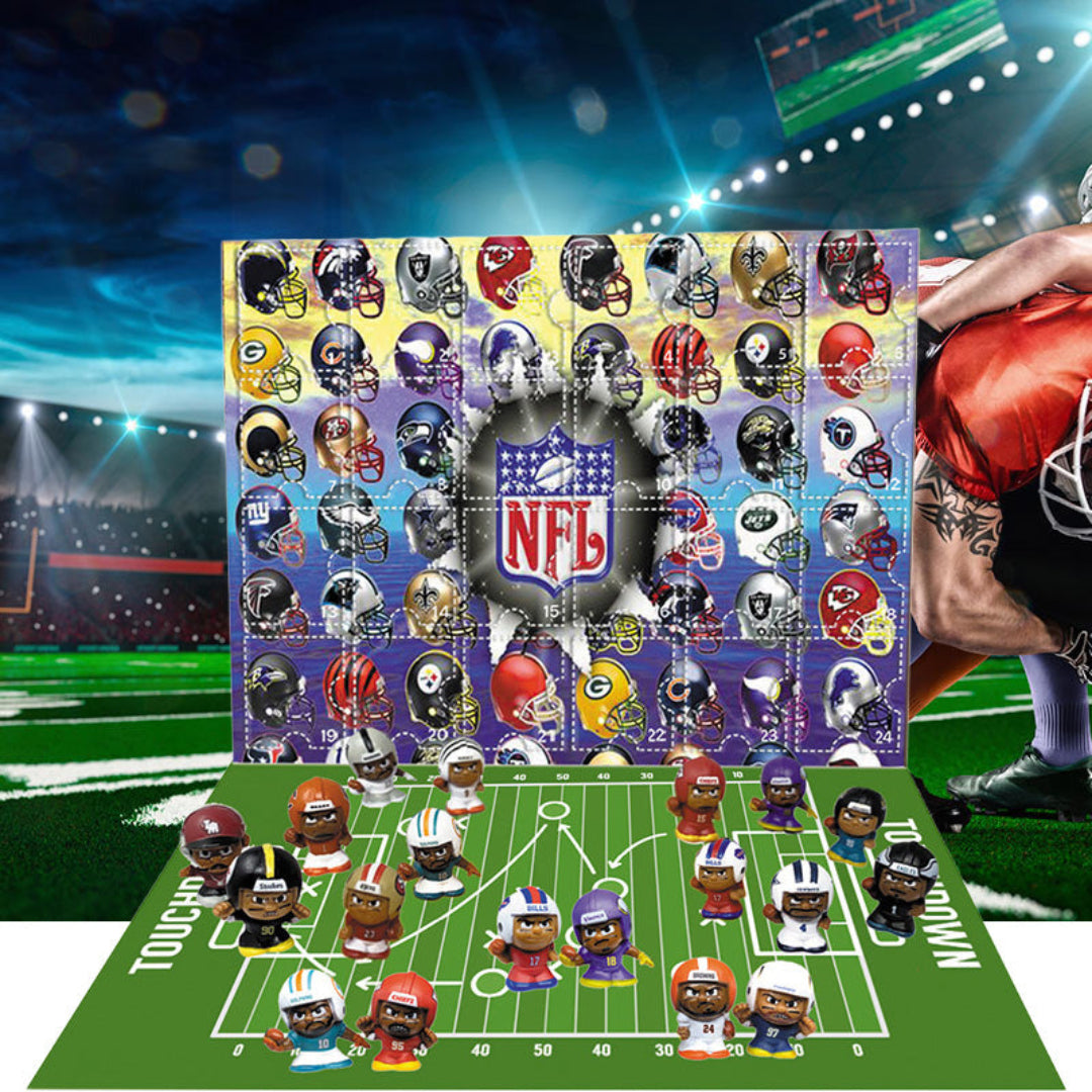 NFL Fan Advent Calendar - Daily Team-Themed Treats for Game Day Excitement-Advent Calendars-Unique Casa-Unique Casa