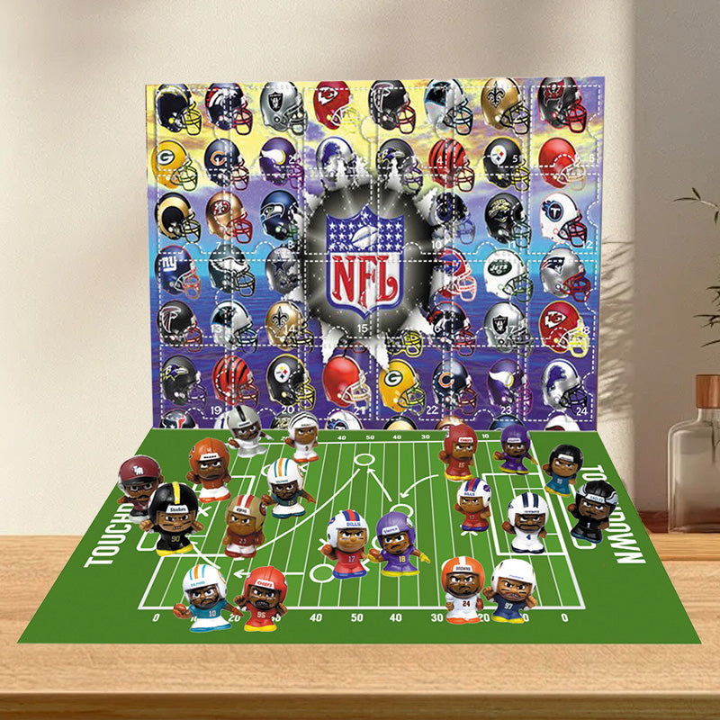 NFL Fan Advent Calendar - Daily Team-Themed Treats for Game Day Excitement-Advent Calendars-Unique Casa-Unique Casa