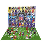 NFL Fan Advent Calendar - Daily Team-Themed Treats for Game Day Excitement-Advent Calendars-Unique Casa-Unique Casa