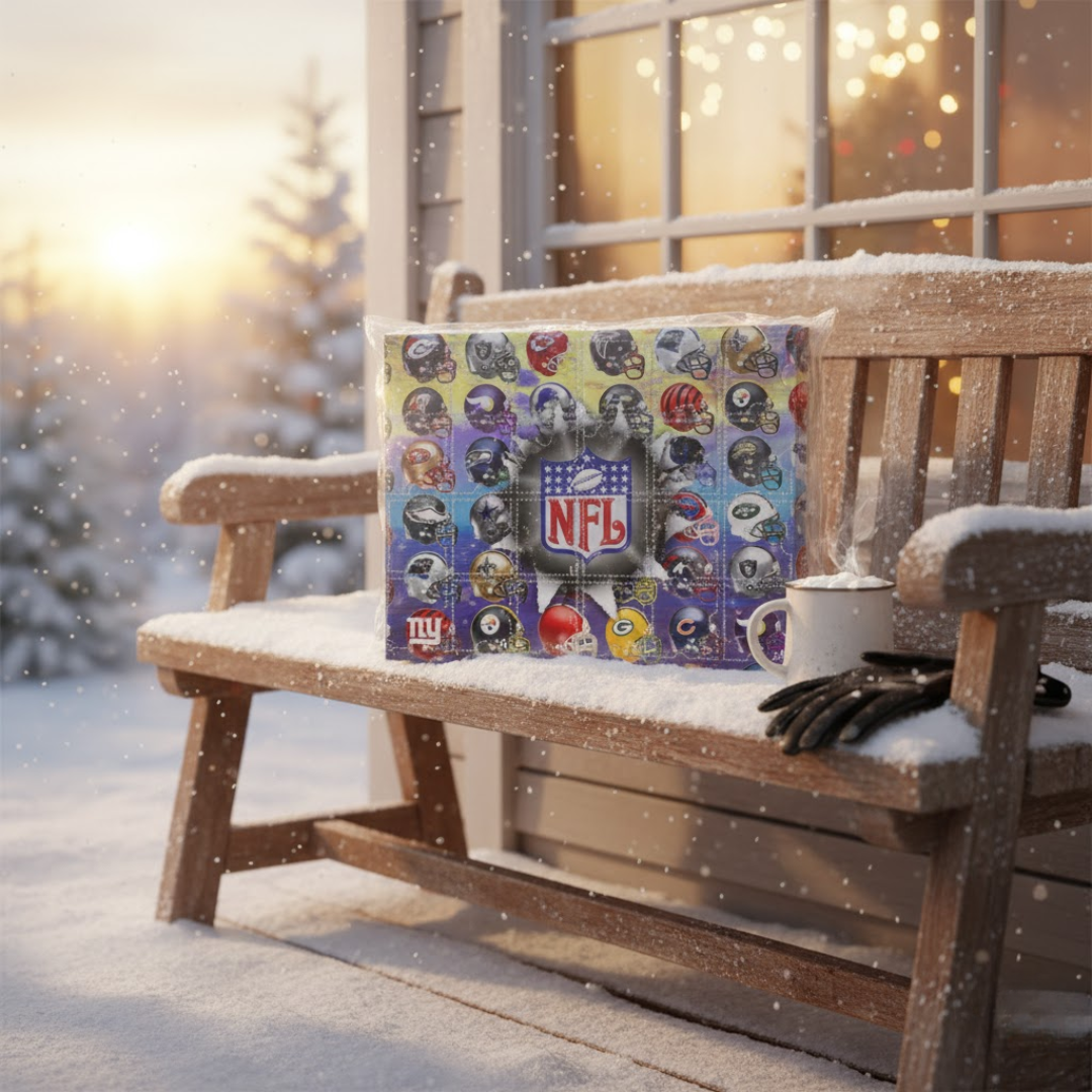 NFL Fan Advent Calendar - Daily Team-Themed Treats for Game Day Excitement-Advent Calendars-Unique Casa-Unique Casa