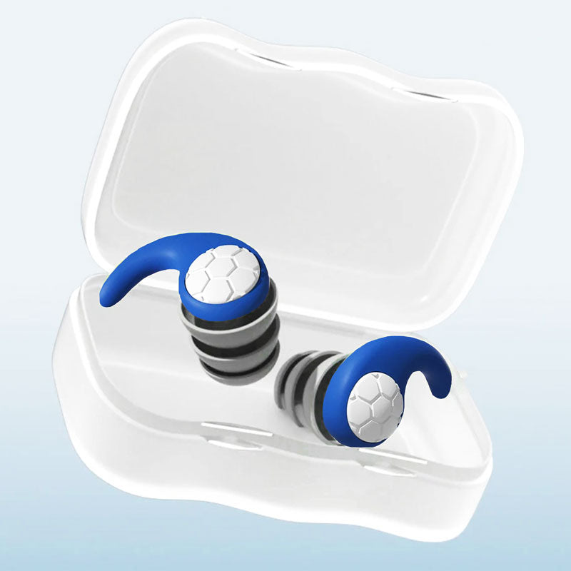 Noise Cancelling Silicone Earplugs – Soft Reusable Plugs for Sleep & Travel