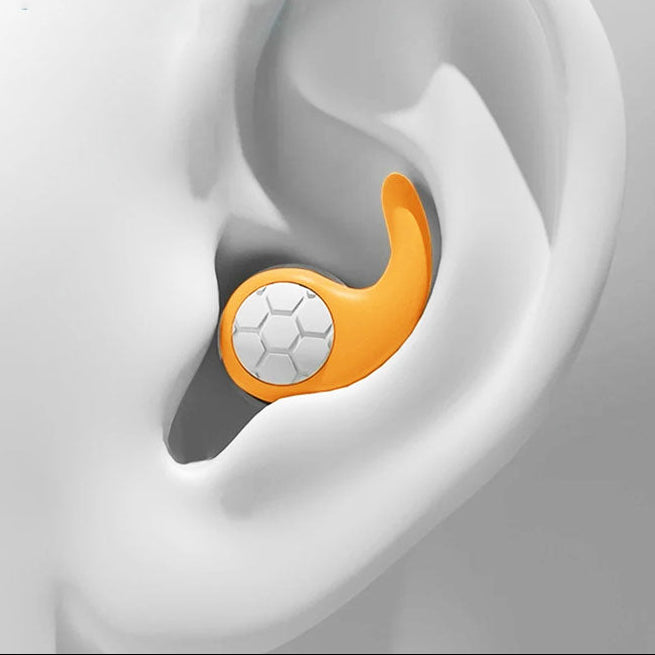 Noise Cancelling Silicone Earplugs – Soft Reusable Plugs for Sleep & Travel