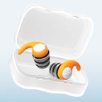 Noise Cancelling Silicone Earplugs – Soft Reusable Plugs for Sleep & Travel