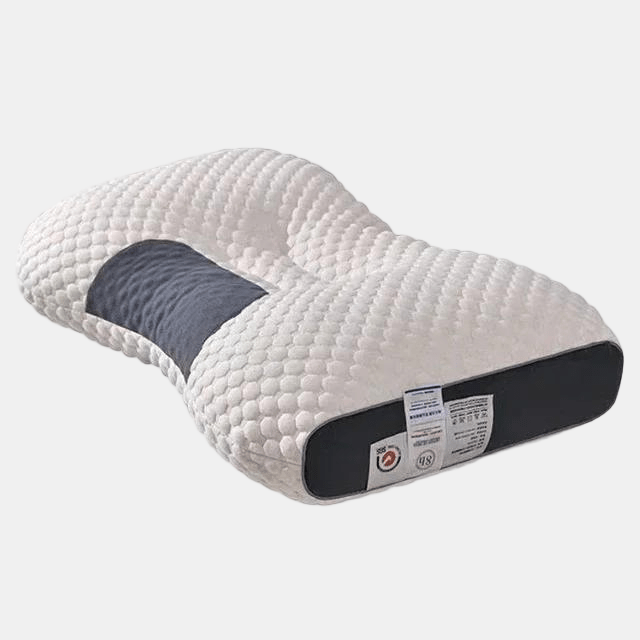 Orthopedic Memory Foam Pillow with Massage Function for Better Sleep Comfort 0