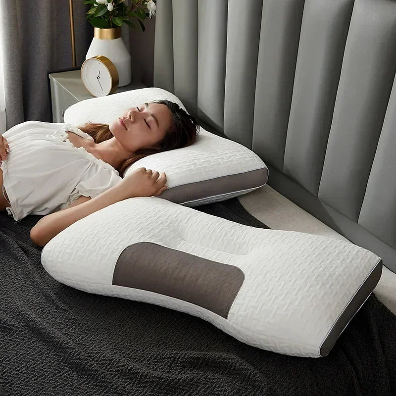 Orthopedic Memory Foam Pillow with Massage Function for Better Sleep Comfort 1