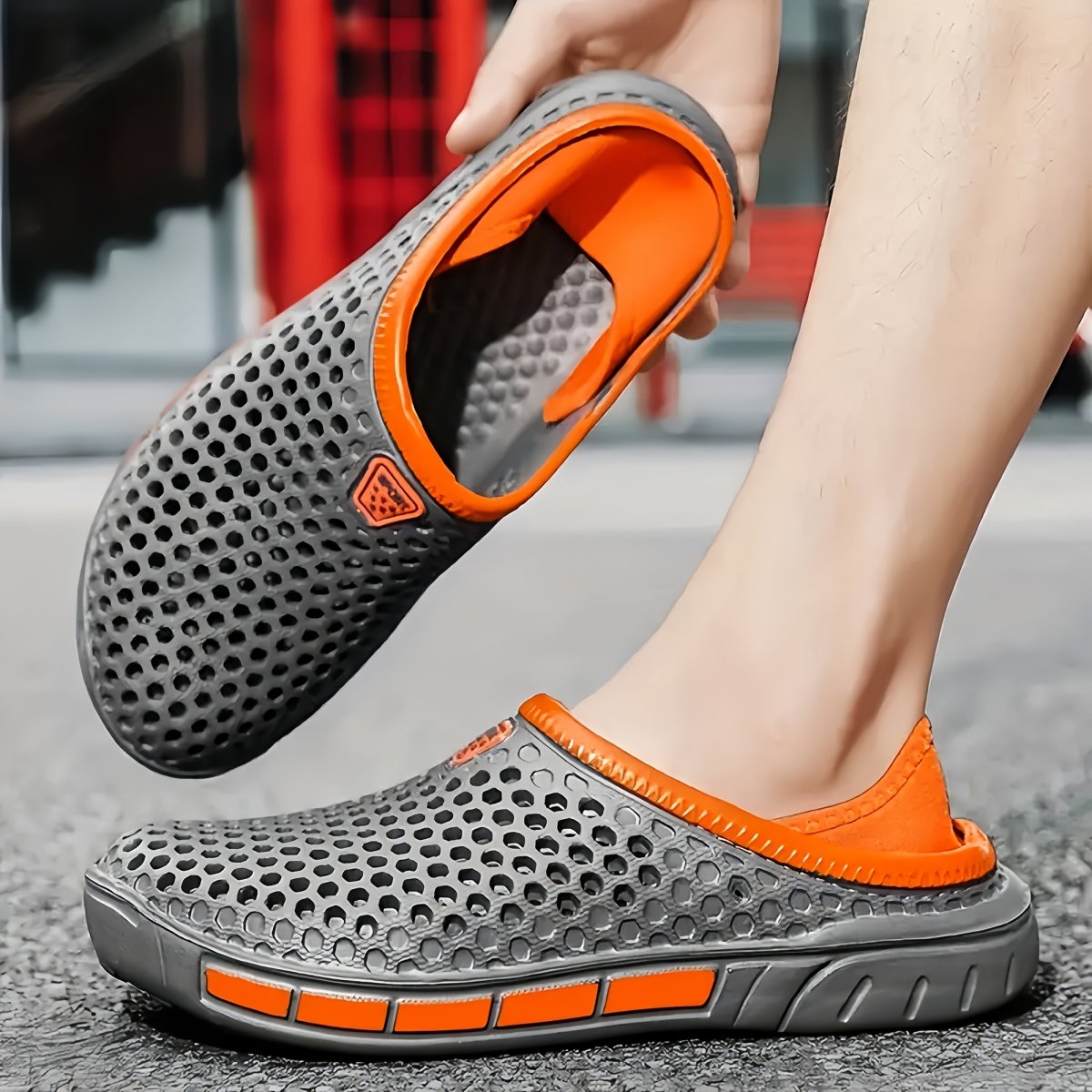 Outdoor Slip-On Sandals - Comfortable, Lightweight Footwear for Men & Women