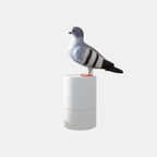 Pigeon Soap Dispenser – Cute Ceramic Pump for Bathroom & Kitchen
