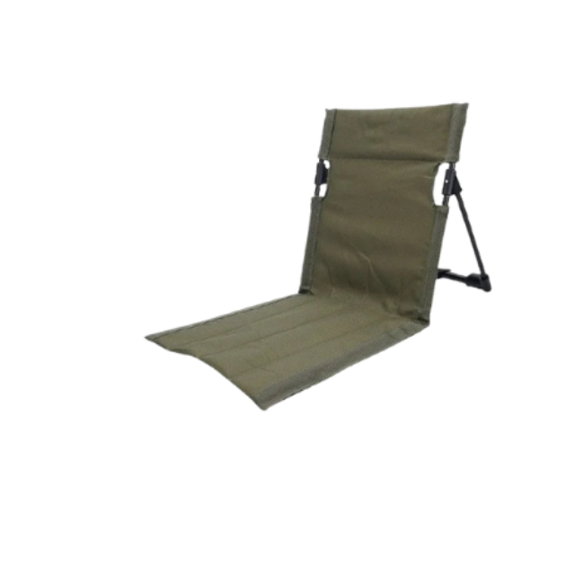 Portable Camping Chair - Lightweight, Foldable & Waterproof with Cushioned Seat