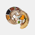 Premium Cheese Board & Knife Set - Stylish, Functional Design for Holiday & Dinner Use