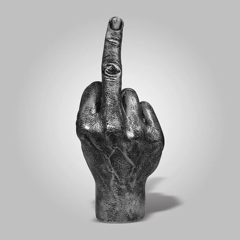 Quirky Attitude Sculpture – Playful Home and Office Decor Piece 1