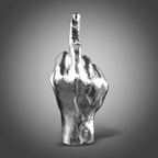 Quirky Attitude Sculpture – Playful Home and Office Decor Piece 3