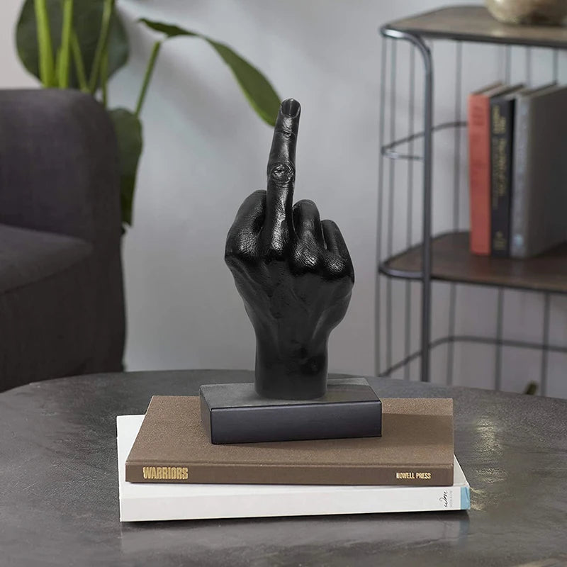 Quirky Attitude Sculpture – Playful Home and Office Decor Piece 7