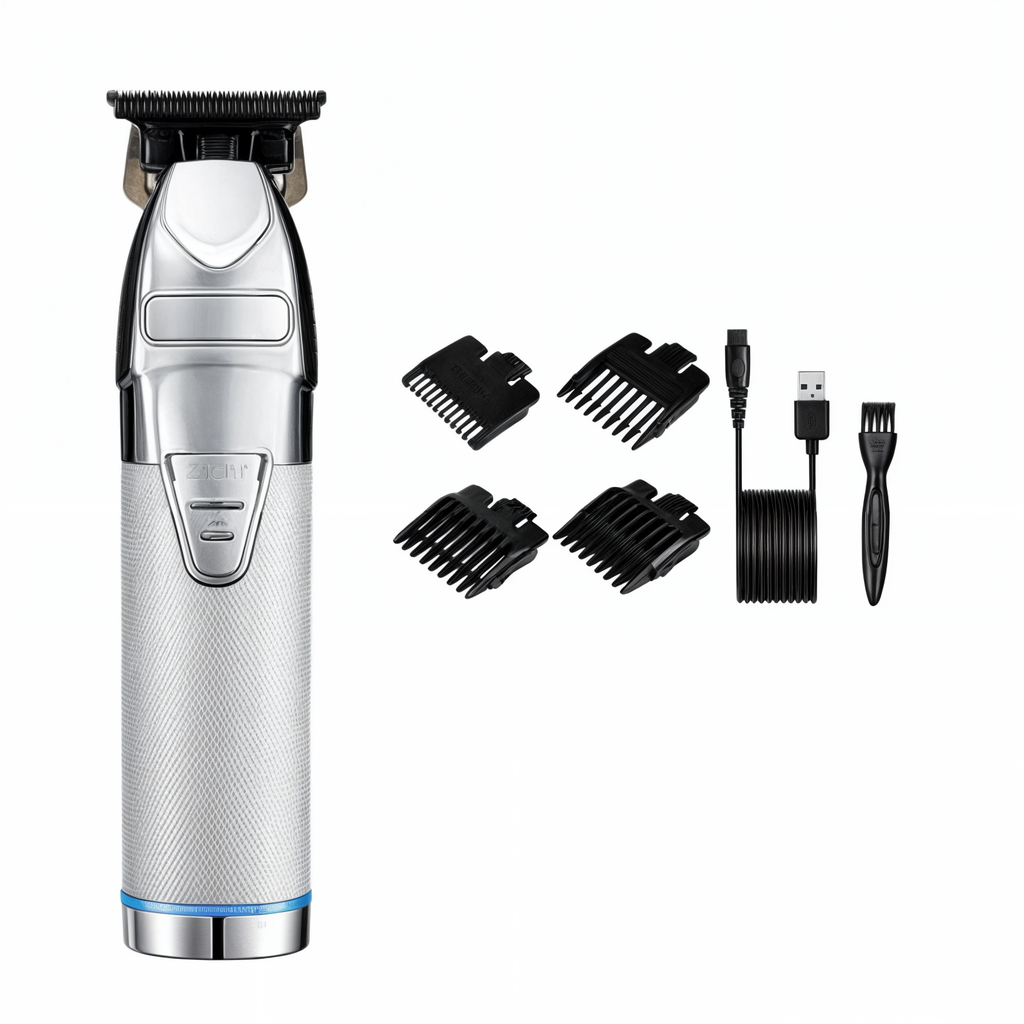 Rechargeable Hair Trimmer - Professional-Grade Design for Men’s Grooming