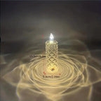 Remote-Controlled LED Candle Lamp – Crystal Design for Home Ambiance 6