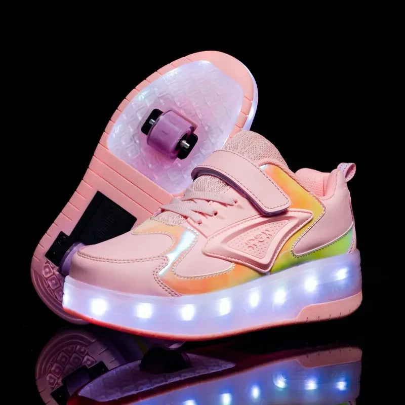 LED Roller Shoes for Children – Fun, Light-Up Wheels for Active Playtime-Shoes-Unique Casa-Unique Casa