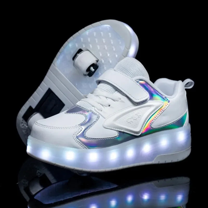 LED Roller Shoes for Children – Fun, Light-Up Wheels for Active Playtime-Shoes-Unique Casa-Unique Casa