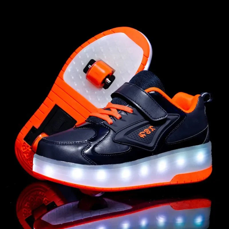 LED Roller Shoes for Children – Fun, Light-Up Wheels for Active Playtime-Shoes-Unique Casa-Unique Casa