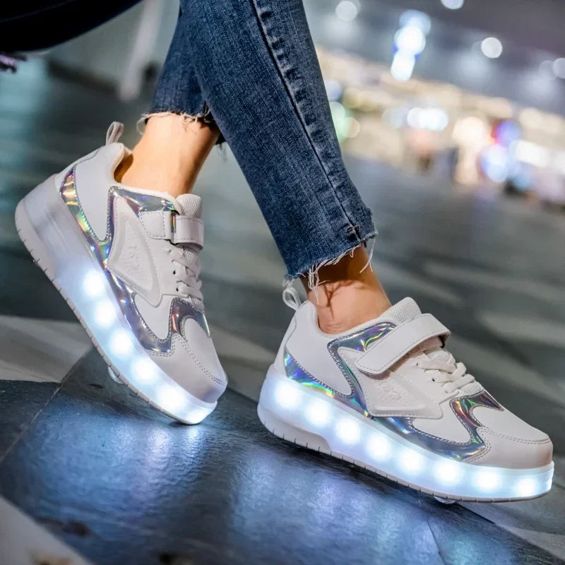 LED Roller Shoes for Children – Fun, Light-Up Wheels for Active Playtime-Shoes-Unique Casa-Unique Casa