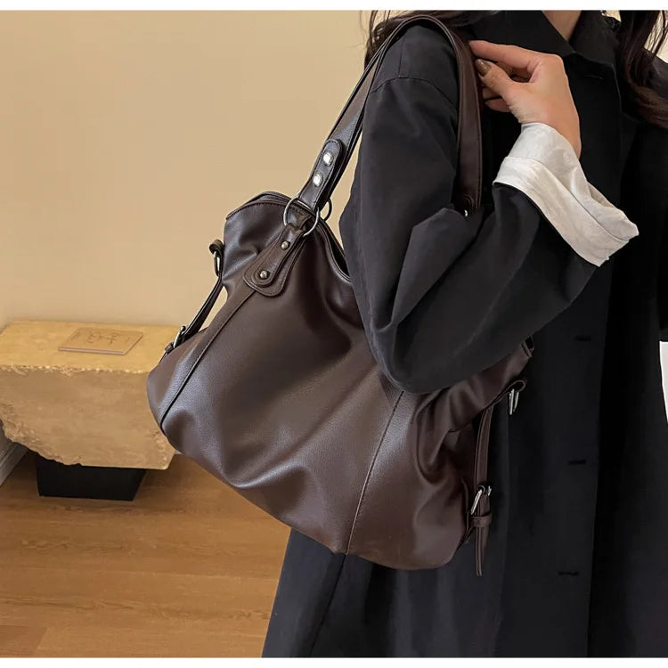 Soft Leather Bag – Elegant and Durable Handbag for Everyday Style and Comfort-Shoulder Bags-Unique Casa-Unique Casa