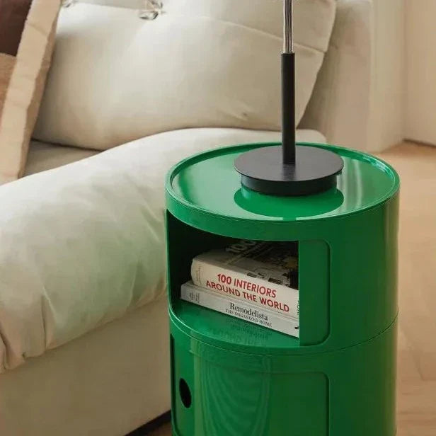 Side Table in Componibili Style – Stylish Barrel-Aged Design for Modern Living-Side Tables-Unique Casa-Unique Casa