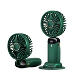 Portable Handheld Fan – Stylish, Rechargeable Cooling with Adjustable Wind Speeds-Fans-Unique Casa-Unique Casa