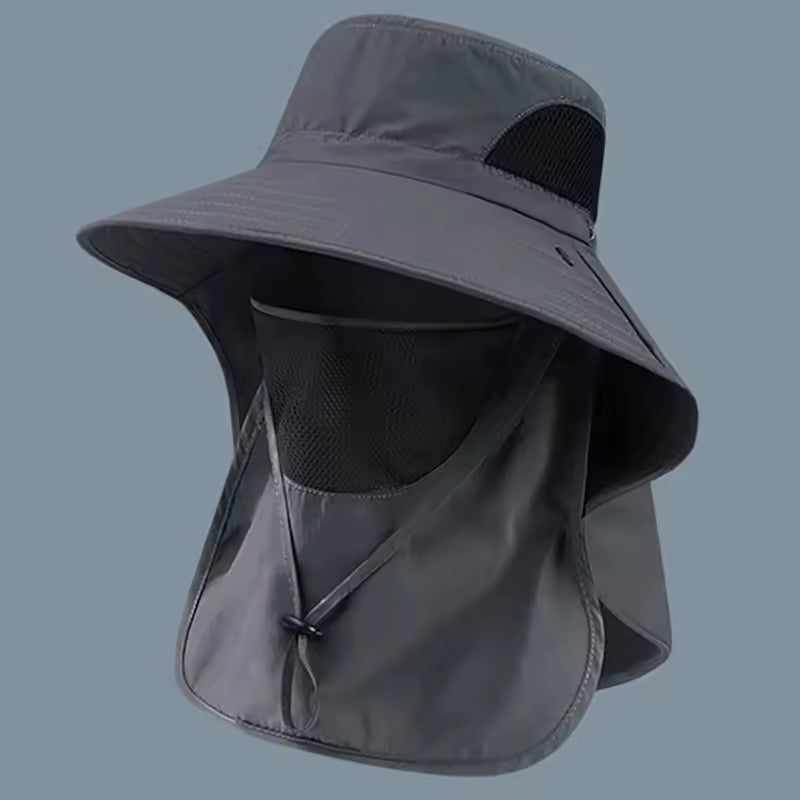 Summer Sun Hat Protection - Lightweight Design With UV Shield For Outdoor Comfort-Sun Hats-Unique Casa-Dark Grey-Unique Casa