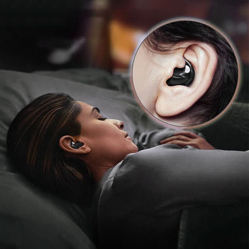 Invisible Wireless Bluetooth Earbuds for Sleeping – Ultra-Light Noise Cancelling Headphones