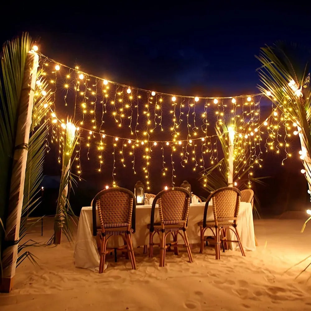 Weather-Resistant Outdoor String Lights – LED Festoon Lights for Patio Decor