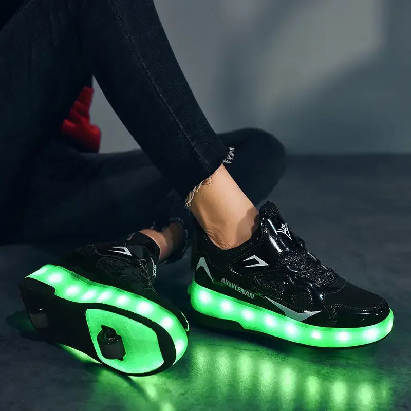LED Roller Shoes for Children – Fun, Light-Up Wheels for Active Playtime-Shoes-Unique Casa-Unique Casa