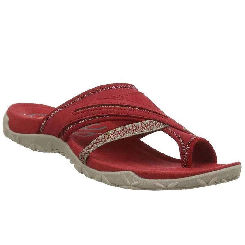 Women’s Orthopedic Sandals Comfortable Supportive Footwear For All-Day Relief-Slippers-Unique Casa-Red-35-36-Unique Casa