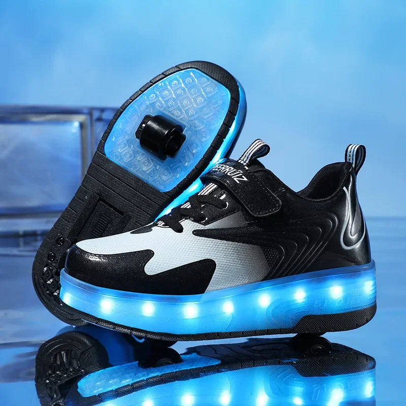 LED Roller Shoes for Children – Fun, Light-Up Wheels for Active Playtime-Shoes-Unique Casa-Unique Casa