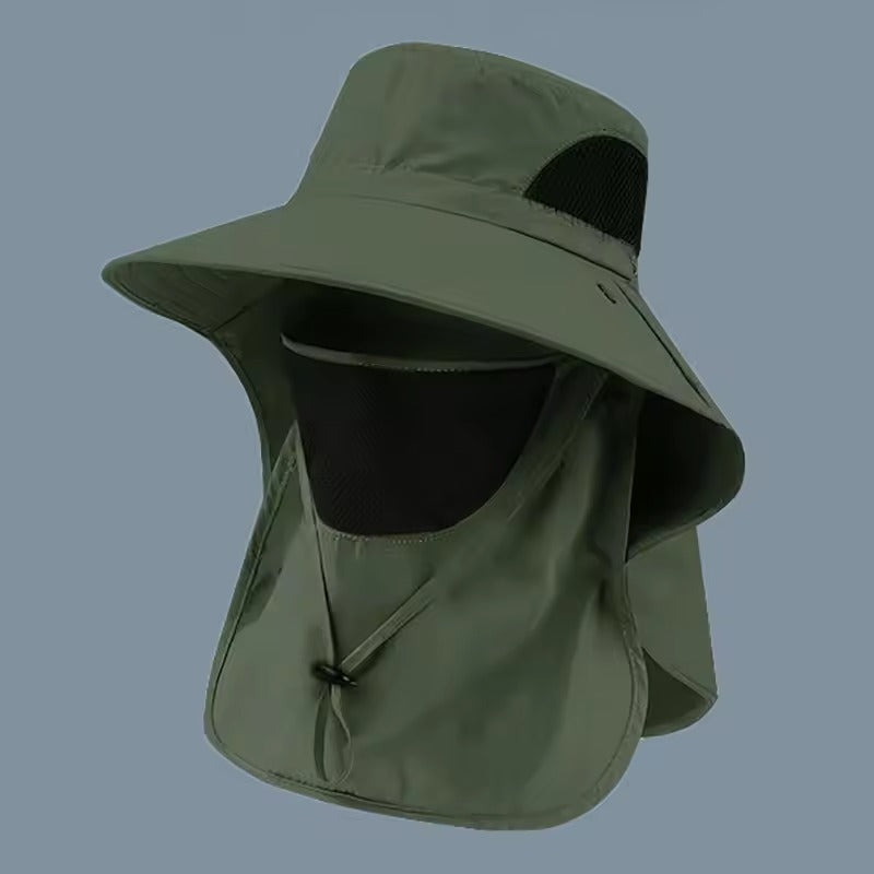 Summer Sun Hat Protection - Lightweight Design With UV Shield For Outdoor Comfort-Sun Hats-Unique Casa-Army Green-Unique Casa