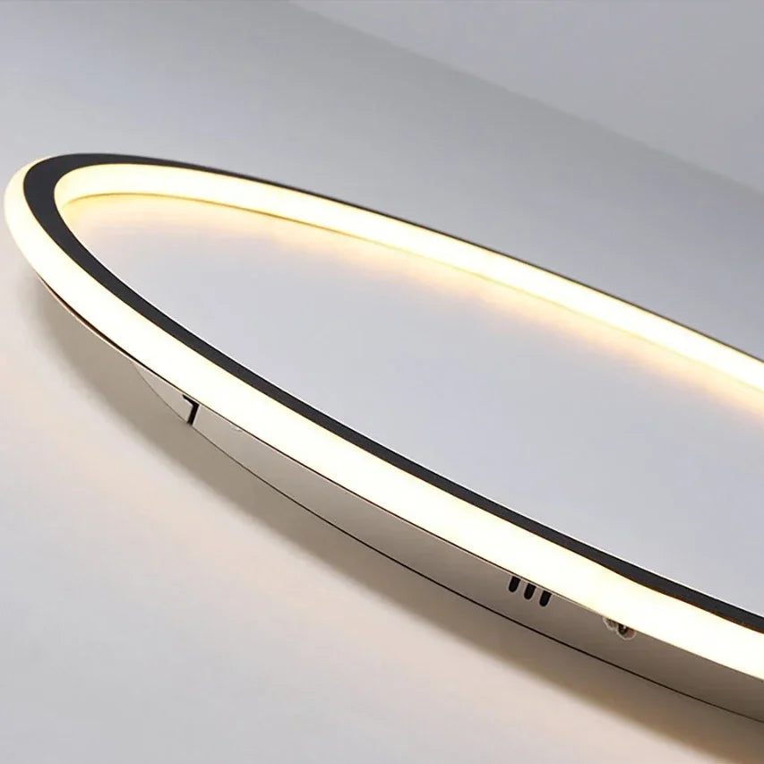 Scandinavian Round Ceiling Light Fixture – Modern LED Flush Mount for Home 5